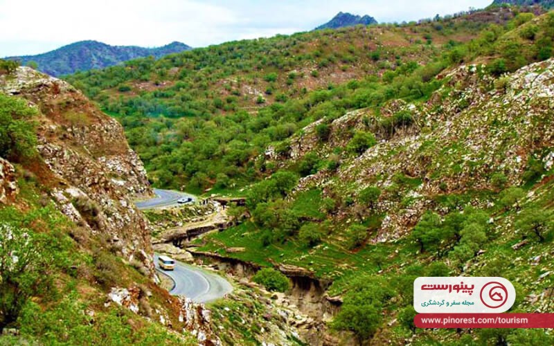 جاهای دیدنی تنگ رازیانه