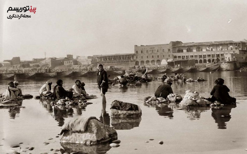 شست و شوی رخت در قدیم