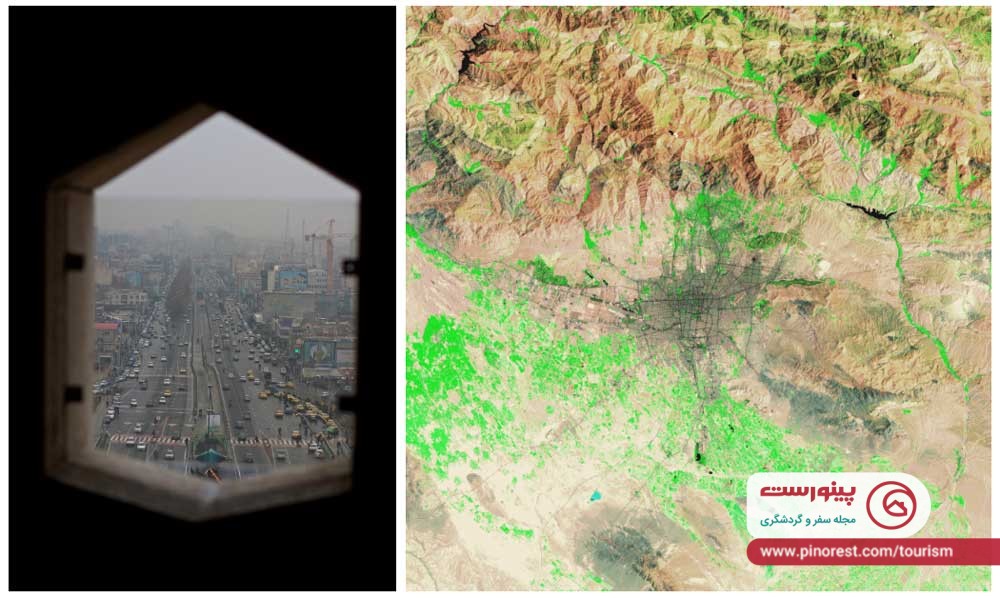 آلودگی هوای تهران - خاطرات اسکی سواری در تهران
