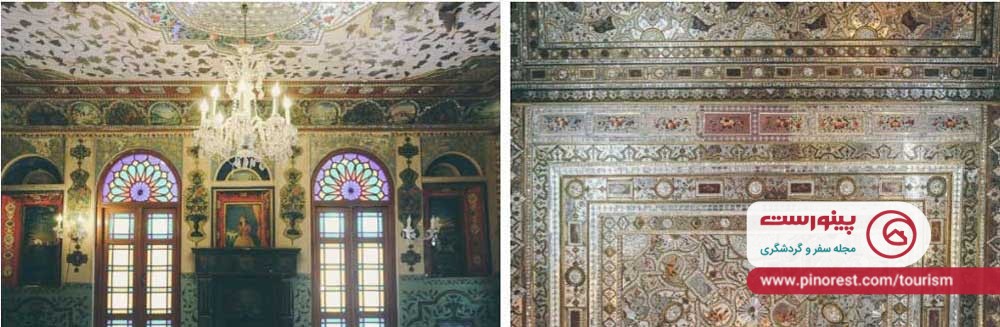 کاخ گلستان - شمس العماره - نمای داخلی