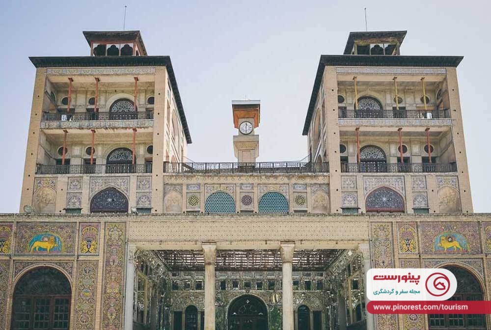 کاخ گلستان - نمای بیرونی عمارت
