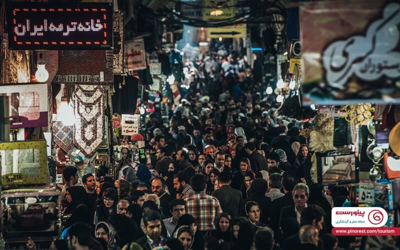 عکاسی در ایران - بازار بزرگ تهران