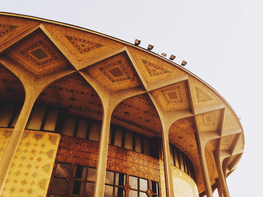 جزئیات ساختمان تئاتر شهر تهران