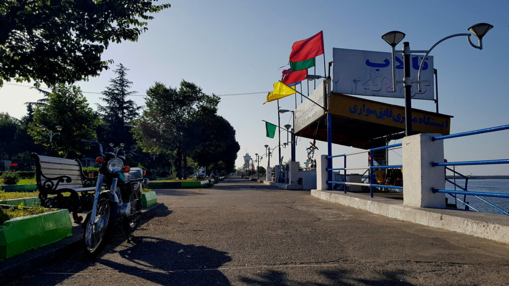 ایستگاه گشتزنی در تالاب انزلی