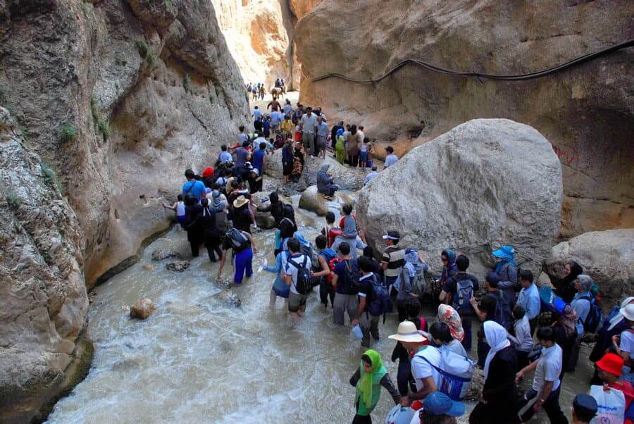 مسیر پیاده روی تنگه
