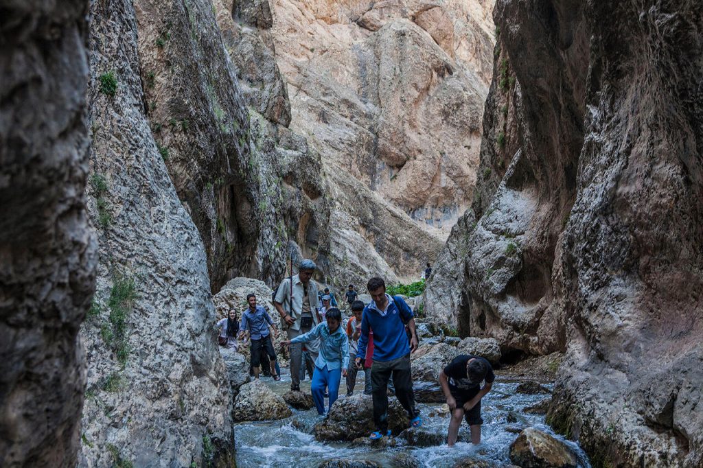 نمایی از مسیر تنگه واشی