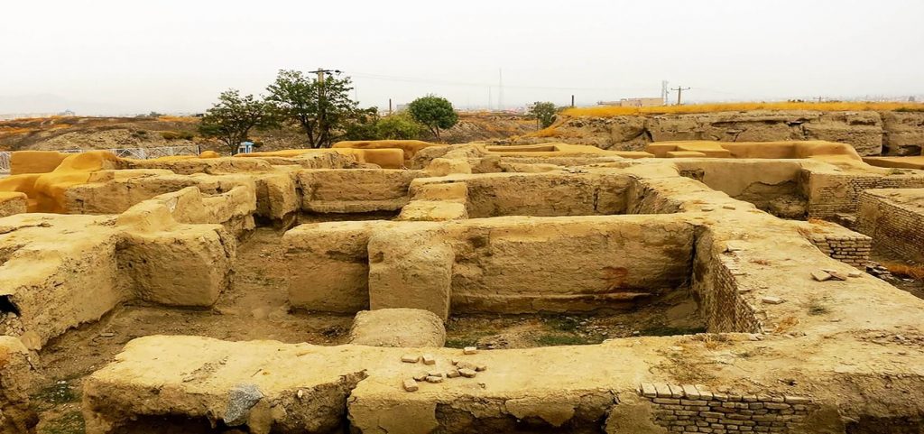 نمایی از تپه هگمتانه