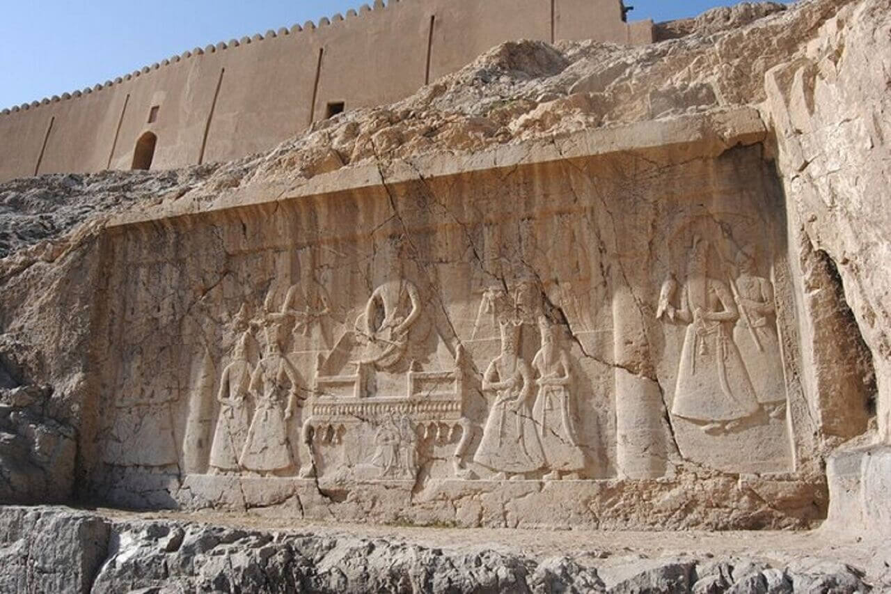 نقش برجسته قاجاری