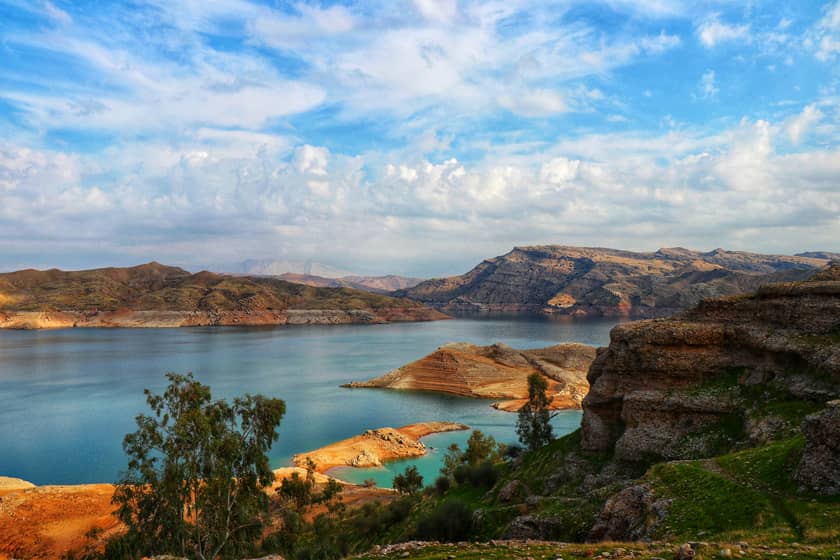 دریاچه شیهون سد دز