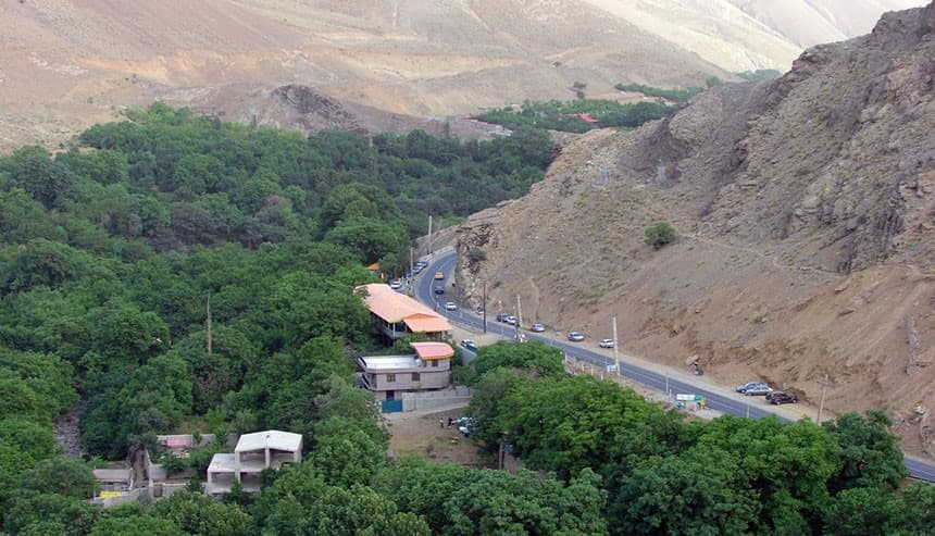 جاده فرحزاد