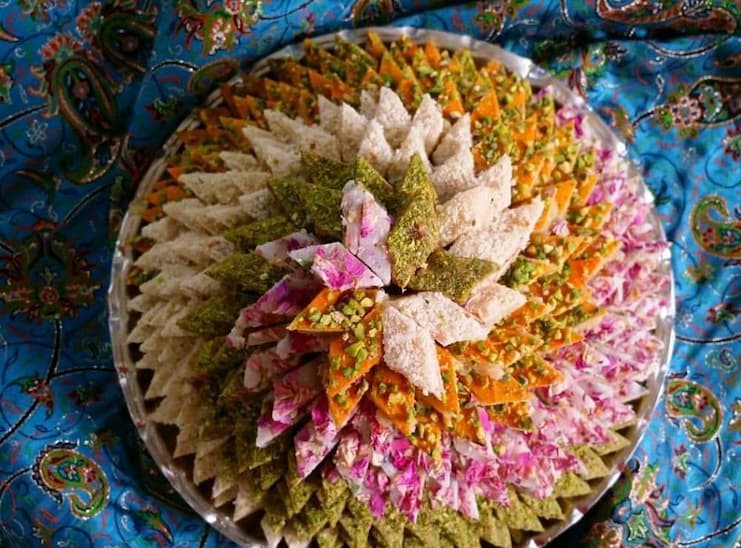 شیرینی لوز یزدی