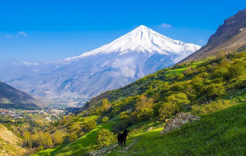 روستا نوا در دامنه دماوند