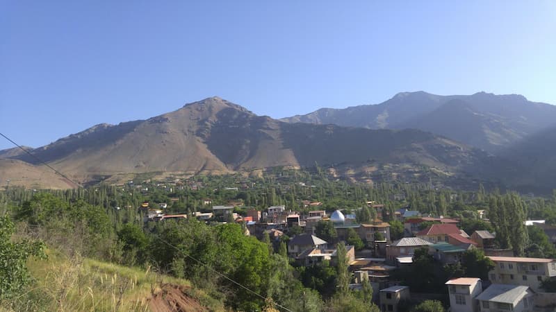 روستای امامه و کلوگان در شمیرانات تهران