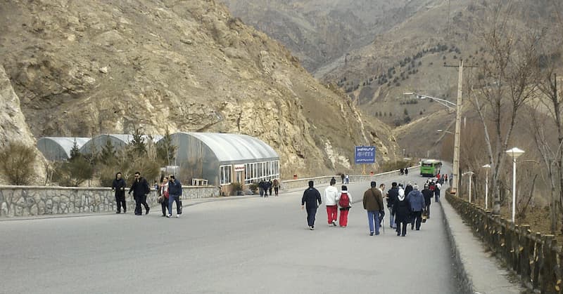 پیاده روی بام تهران