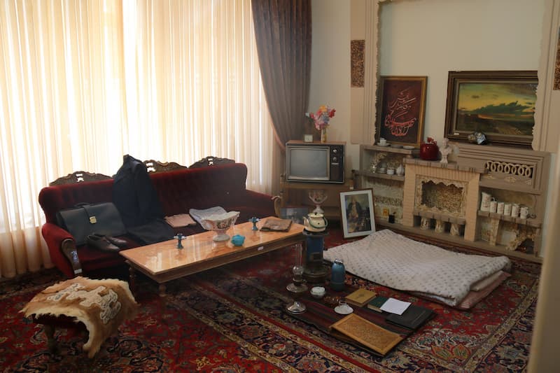 خانه و موزه استاد شهریار نزدیک خانه بهنام در تبریز