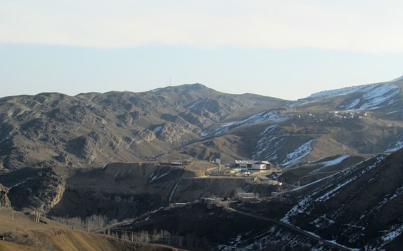 آب درمانی در نزدیکی روستای متاللی