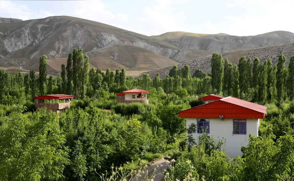 روستای ارنگه آبشار هفت چشمه