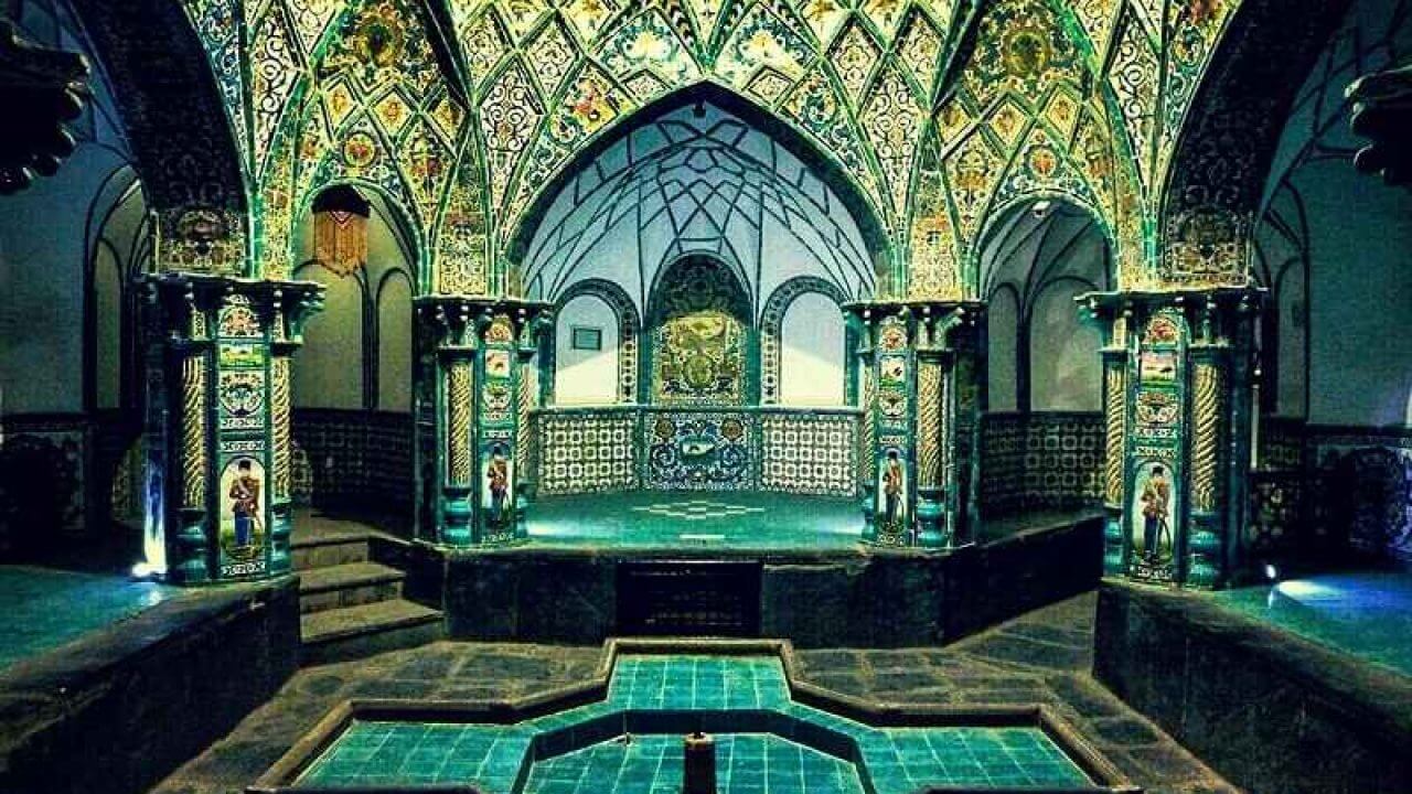 جاهای دیدنی اراک حمام چهار فصل اراک