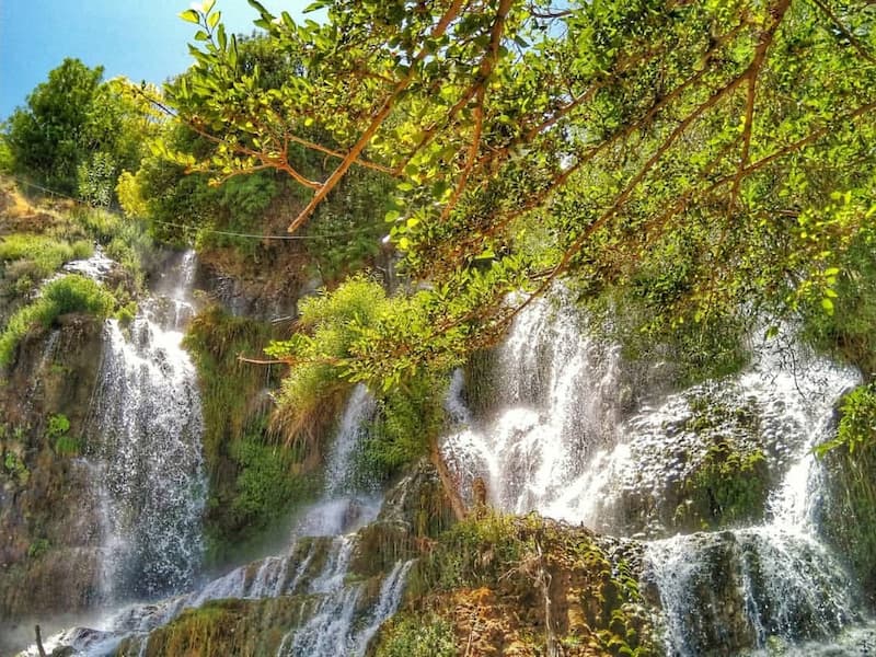 آبشار نیاسر کاشان؛ آبشار سرزمین گلاب