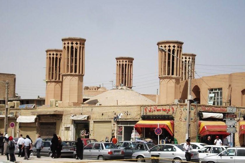 آب انبار پنج بادگیر ، آب انبار فاطمه یزد