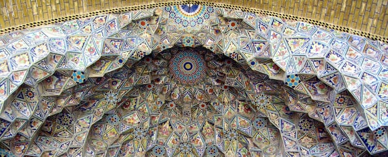 سقف مسجد جامع شیراز