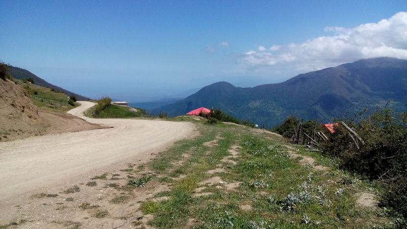 مسیر دسترسی به رستای گراسماسر