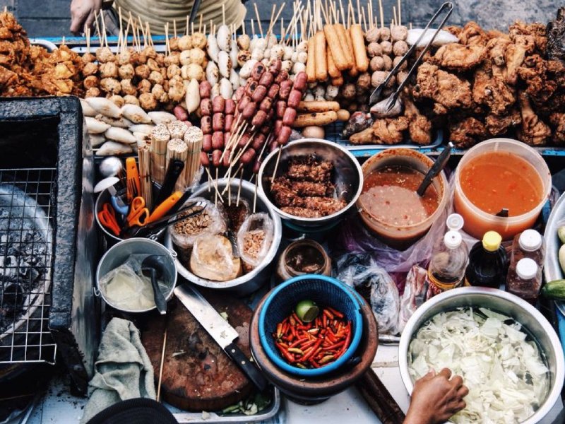 غذاهای خیابانی تهران