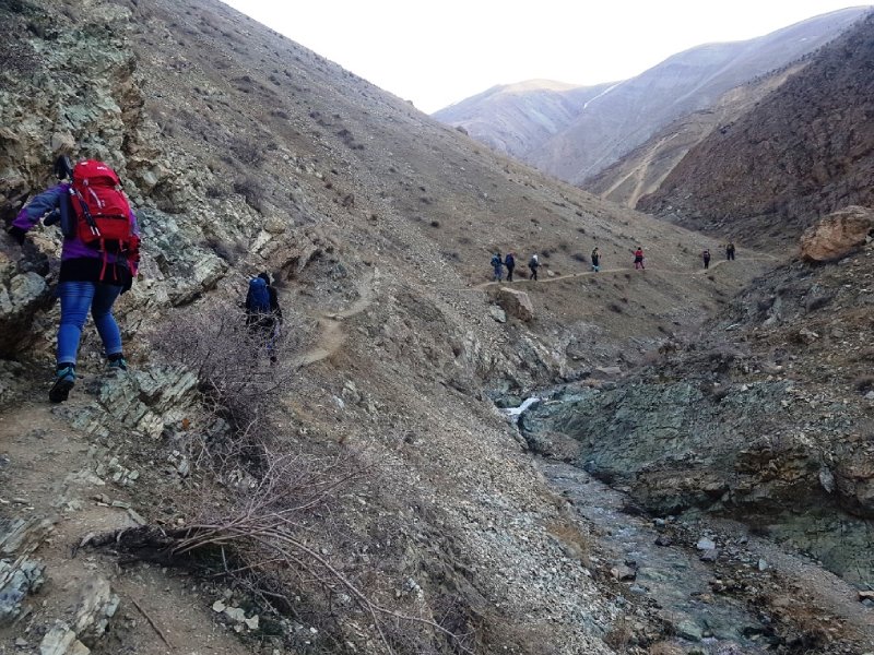 حصارک از بهترین مسیرهای کوهنوردی در ایران
