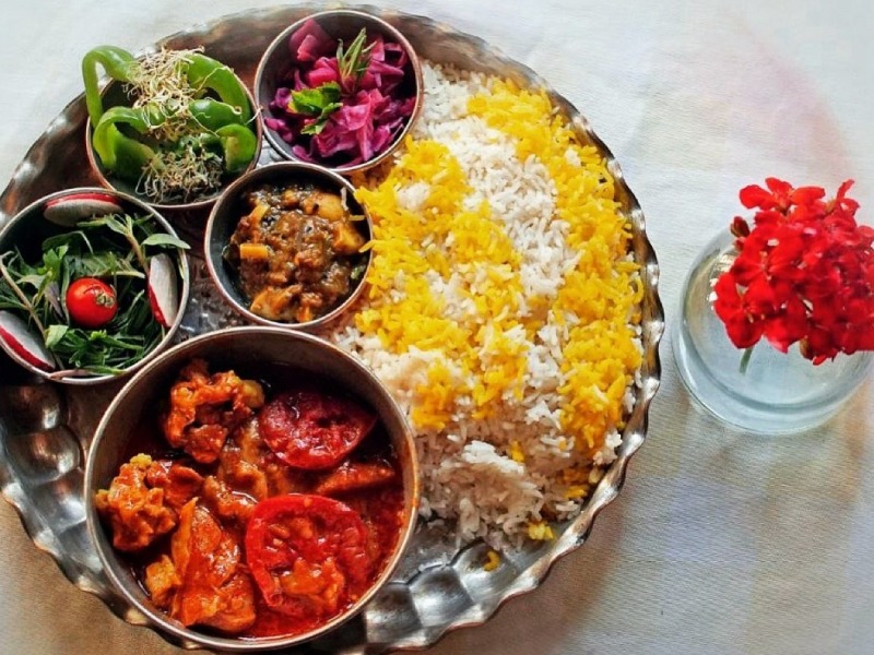 منو عمارت فیل شیراز